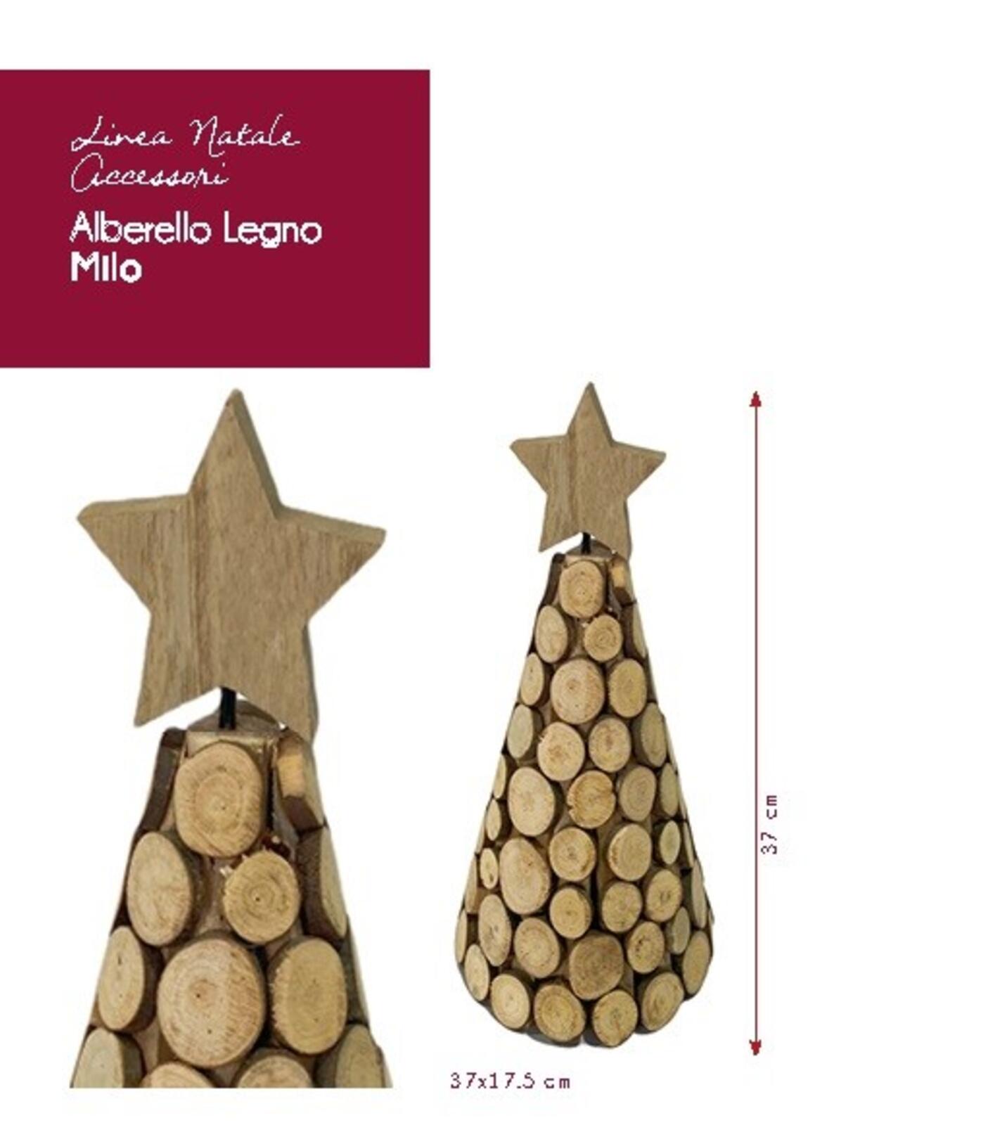 MILO WOODEN TREE 37X17.5 Tellini S.r.l. Wholesale Clothing